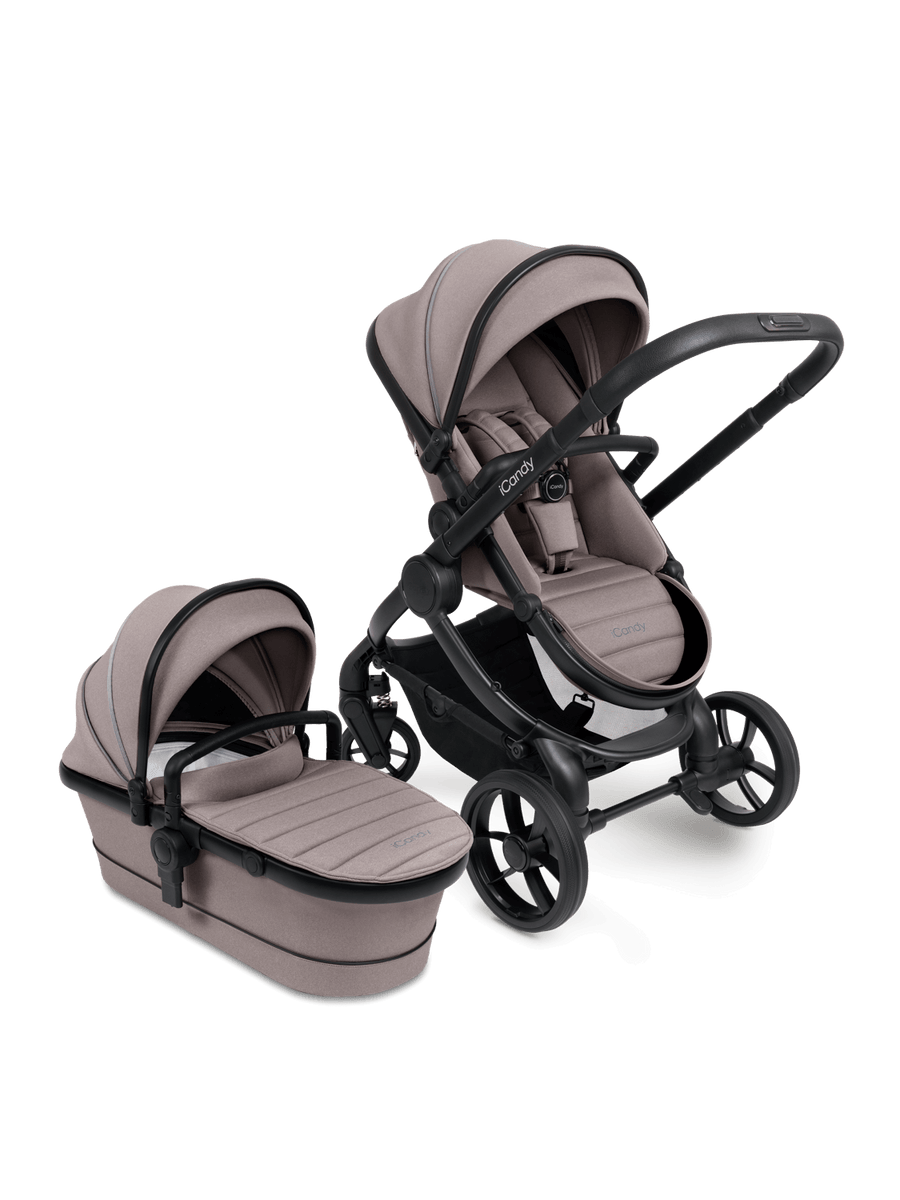 Peach 7 Porcini Pushchair and Carrycot
