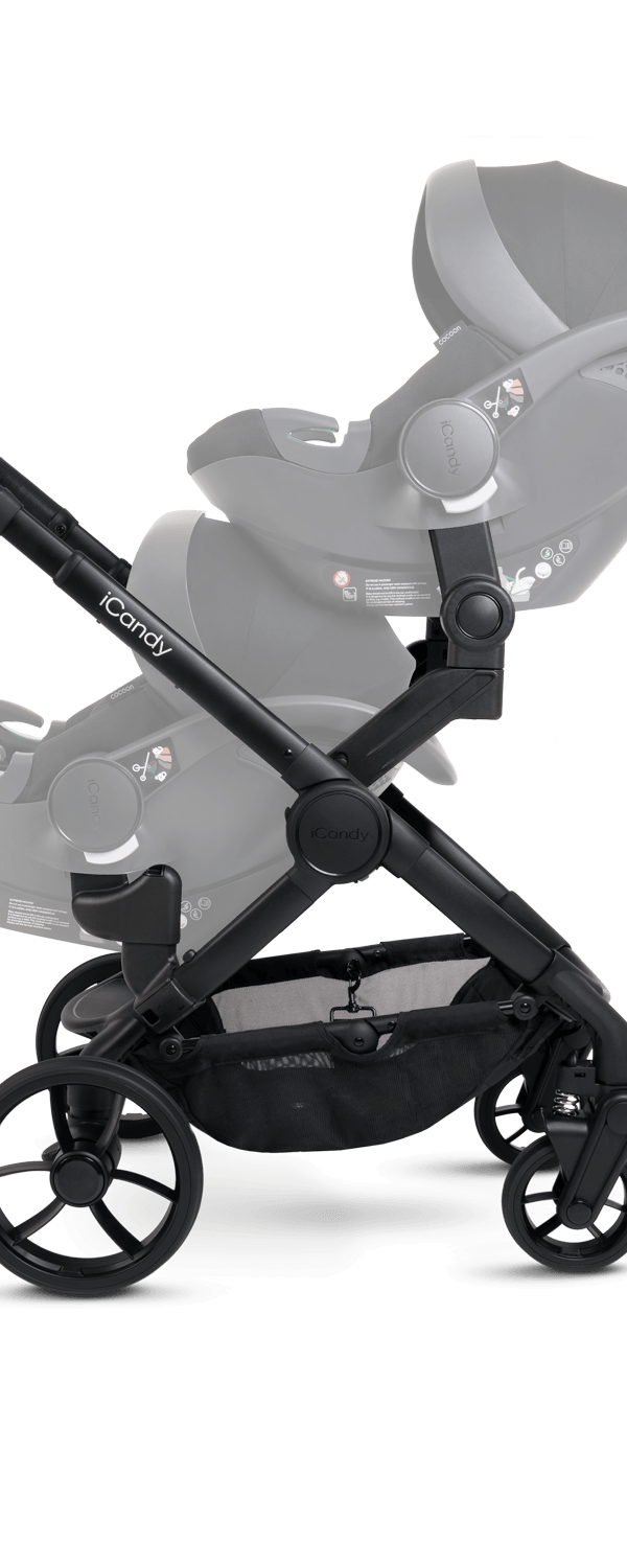 Peach 7 Porcini Pushchair and Carrycot - Twin