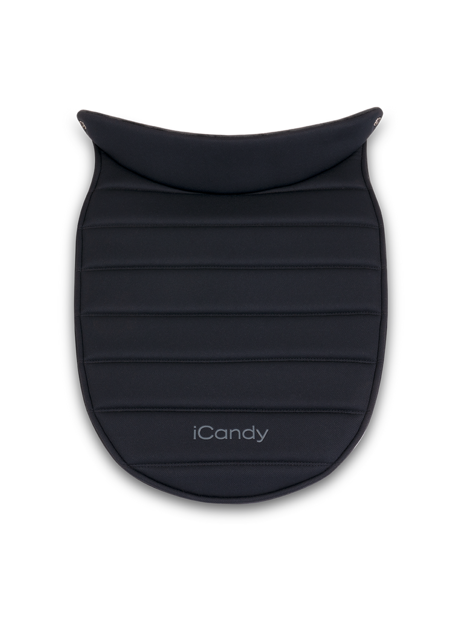 Peach 7 Black Carrycot Apron
