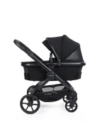 Peach 8 Black Pushchair and Carrycot - Pushchair Bundle