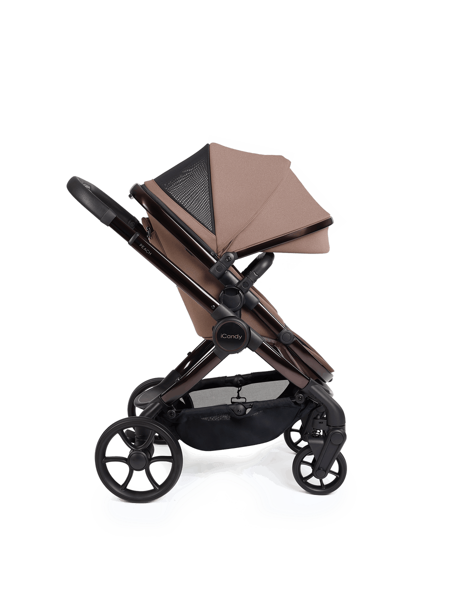 Peach 8 Coco Pushchair and Carrycot - Pushchair Bundle