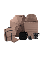 Peach 8 Coco Pushchair and Carrycot - Pushchair Bundle