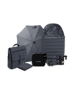 Peach 8 Grey Pushchair and Carrycot - Pushchair Bundle