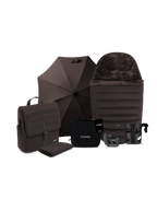 Peach 8 Pecan Pushchair and Carrycot - Pushchair Bundle