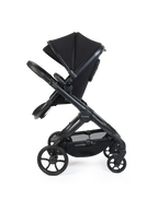 Peach 8 Black Pushchair and Carrycot - 360 Car Seat Pushchair Bundle
