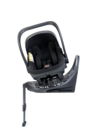 Peach 8 Black Pushchair and Carrycot - 360 Car Seat Pushchair Bundle