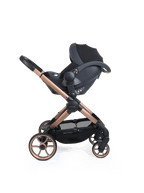 Peach 8 Pecan Pushchair and Carrycot - 360 Car Seat Pushchair Bundle