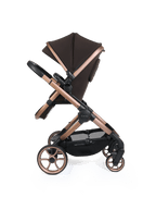 Peach 8 Pecan Pushchair and Carrycot - 360 Car Seat Pushchair Bundle