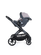 Peach 8 Grey Pushchair and Carrycot - 360 Car Seat Pushchair Bundle