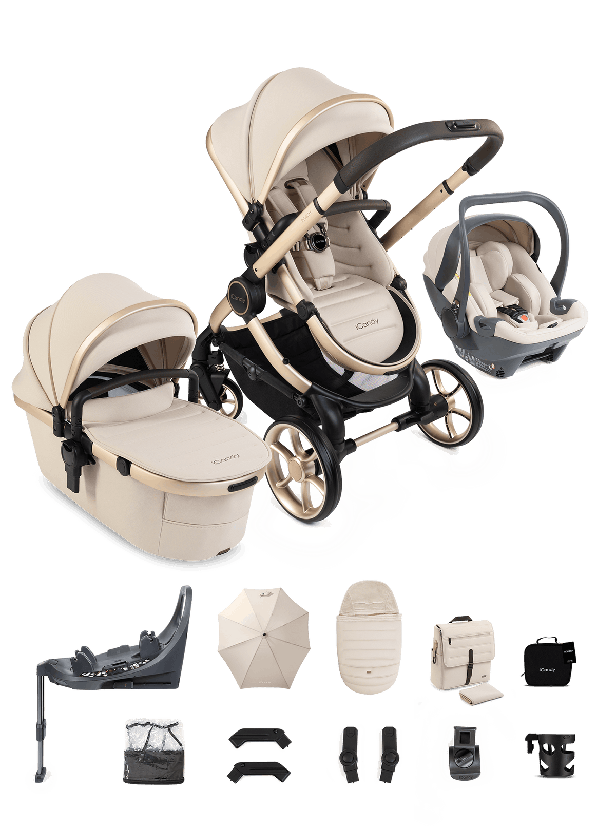iCandy Peach 8 Biscotti Travel System Bundle – iCandy World