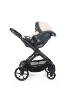 Peach 8 Taupe Pushchair and Carrycot - 360 Car Seat Pushchair Bundle