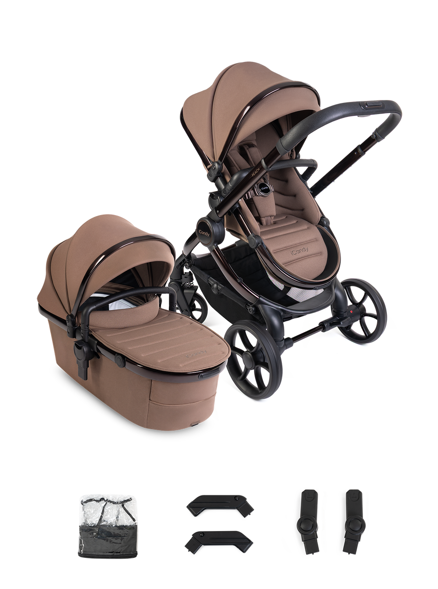 Peach 8 Coco Pushchair and Carrycot