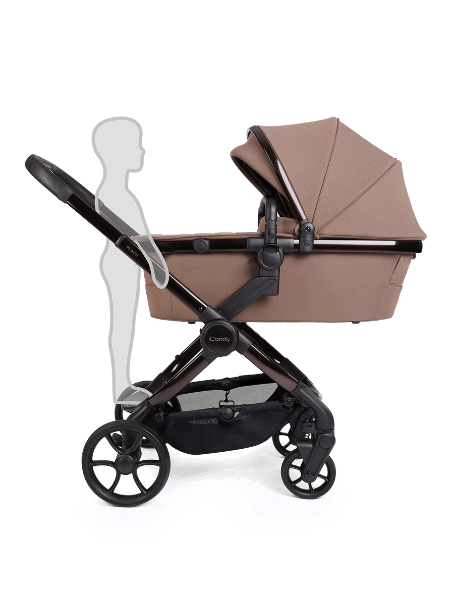 Peach 8 Coco Pushchair and Carrycot