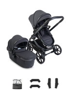Peach 8 Grey Pushchair and Carrycot