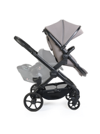 Peach 8 Porcini Pushchair and Carrycot - Double Pushchair Bundle