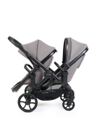 Peach 8 Porcini Pushchair and Carrycot - Double Pushchair Bundle