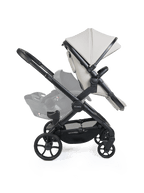 Peach 8 Taupe Pushchair and Carrycot - Double Pushchair Bundle