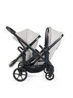Peach 8 Taupe Pushchair and Carrycot - Double Pushchair Bundle