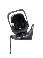 Peach 8 Black Pushchair and Carrycot - Double 360 Car Seat Combo