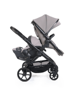 Peach 8 Porcini Pushchair and Carrycot - Double 360 Car Seat Combo