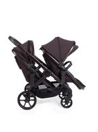 Peach 8 Coffee Bean Pushchair and Carrycot - Double