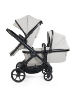 Peach 8 Taupe Pushchair and Carrycot - Double