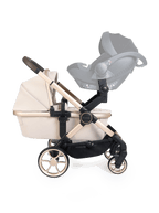 Peach 8 Biscotti Pushchair and Carrycot - Twin Pushchair Bundle