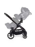 Peach 8 Coffee Bean Pushchair and Carrycot - Twin Pushchair Bundle