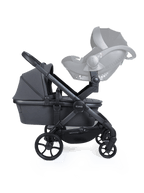 Peach 8 Grey Pushchair and Carrycot - Twin Pushchair Bundle