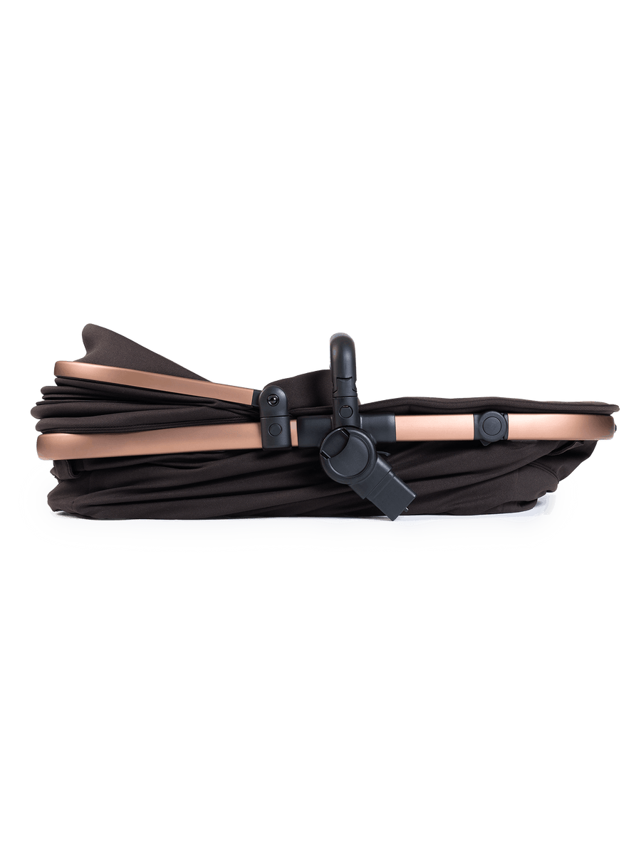 Peach 8 Pecan Pushchair and Carrycot - Twin Pushchair Bundle