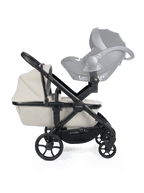 Peach 8 Taupe Pushchair and Carrycot - Twin Pushchair Bundle