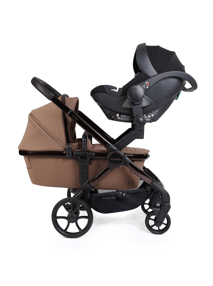 Daccarat coco シティサイクル ブラウン iCandy Peach 8 Coco Twin Travel System – iCandy World