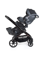 Peach 8 Coco Pushchair and Carrycot - Twin 360 Car Seat Combo