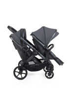 Peach 8 Grey Pushchair and Carrycot - Twin 360 Car Seat Combo