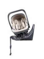 Peach 8 Taupe Pushchair and Carrycot - Twin 360 Car Seat Combo