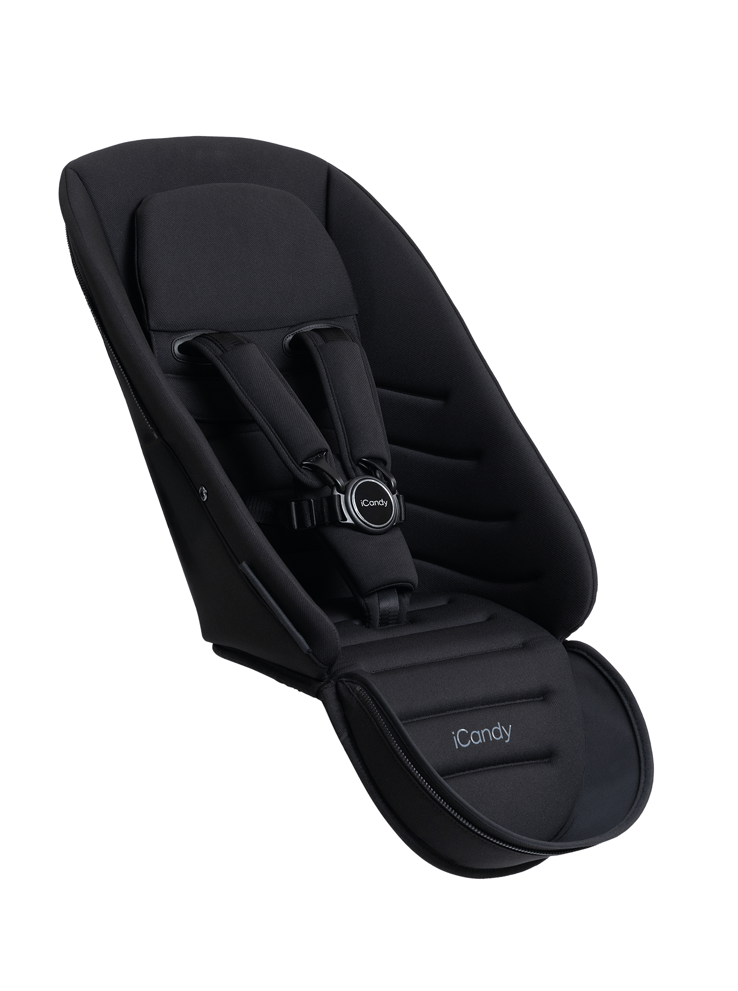 Peach 8 Black 2nd Seat Fabric