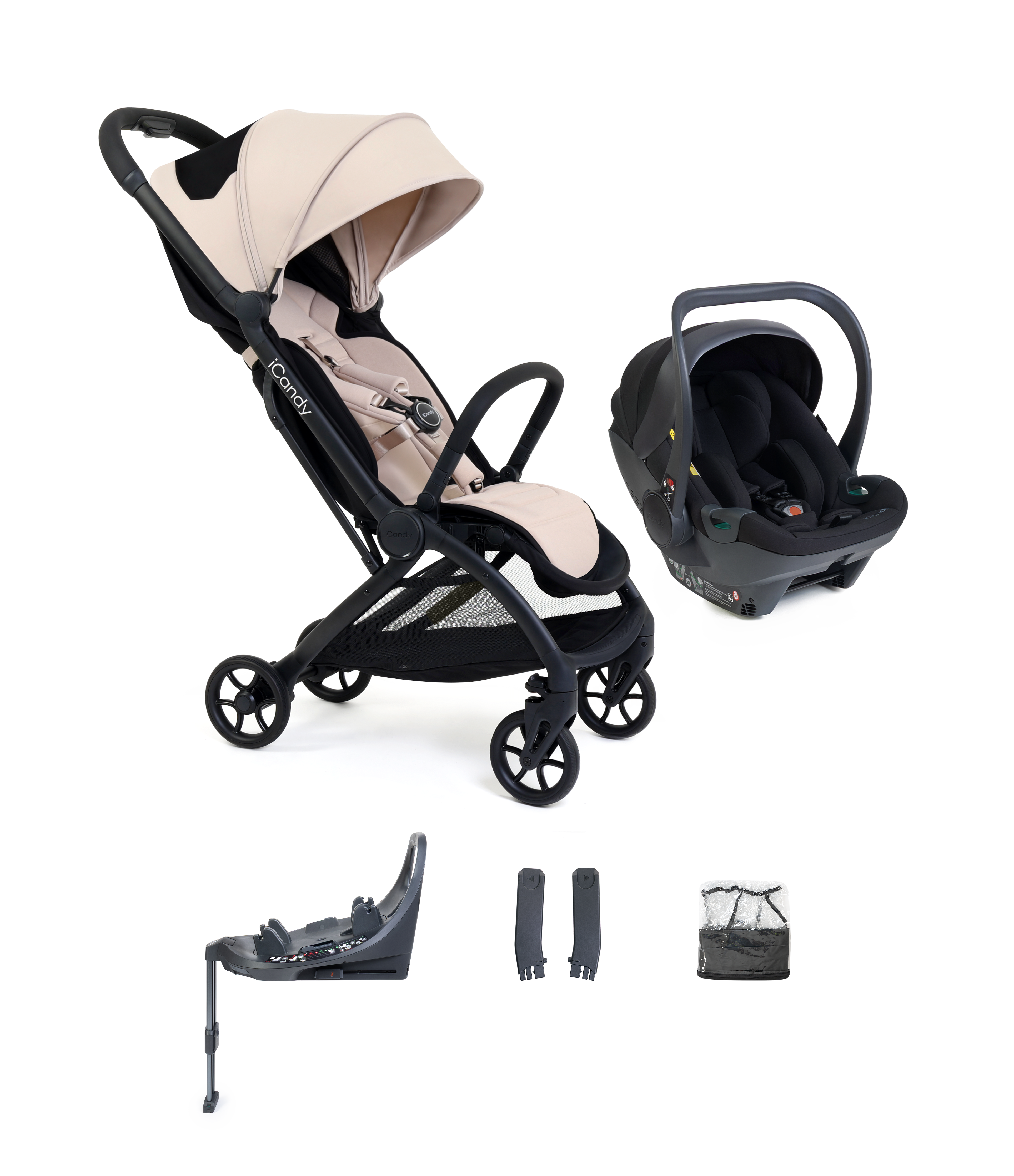 Pip Pushchair 360 Car Seat Bundle