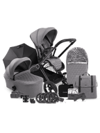 Core Light Grey Pushchair and Carrycot - Bundle