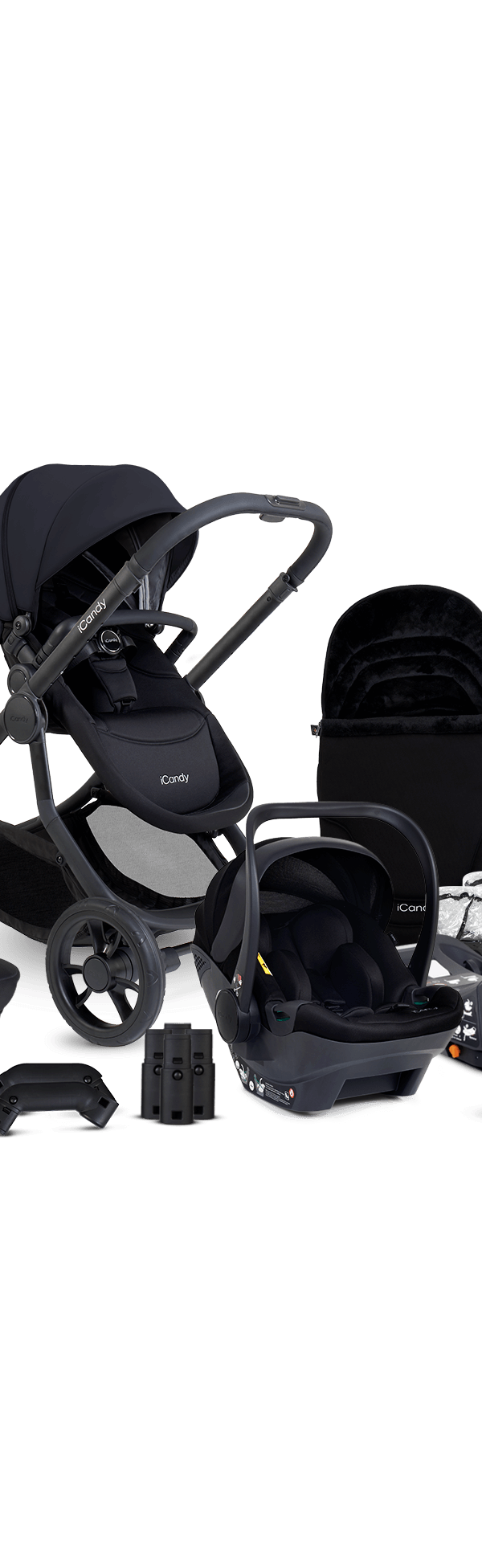 Orange 4 Black Travel System & Car Seat