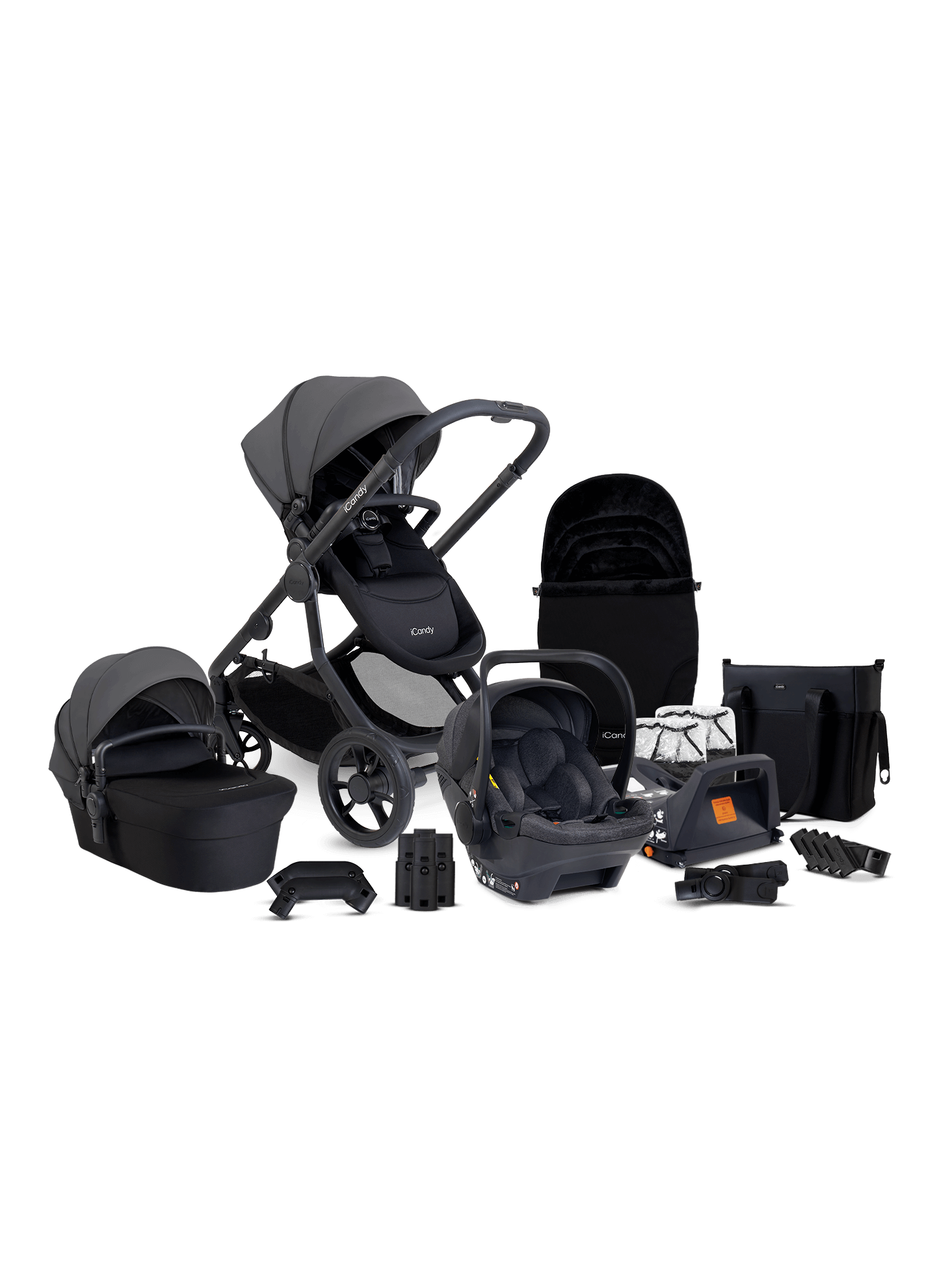 Orange 4 Fossil Travel System & Car Seat