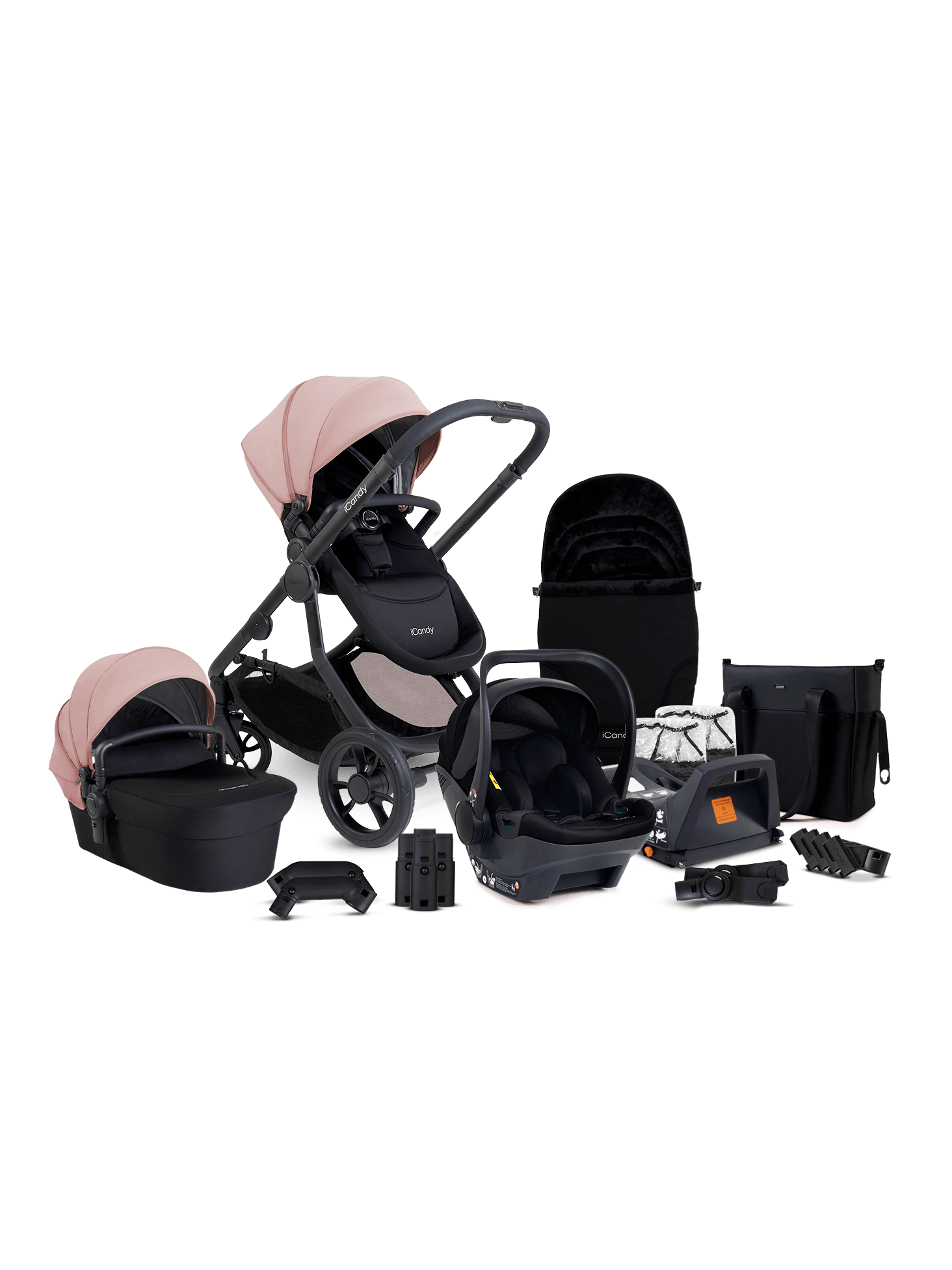 Orange 4 Rose Travel System & Car Seat