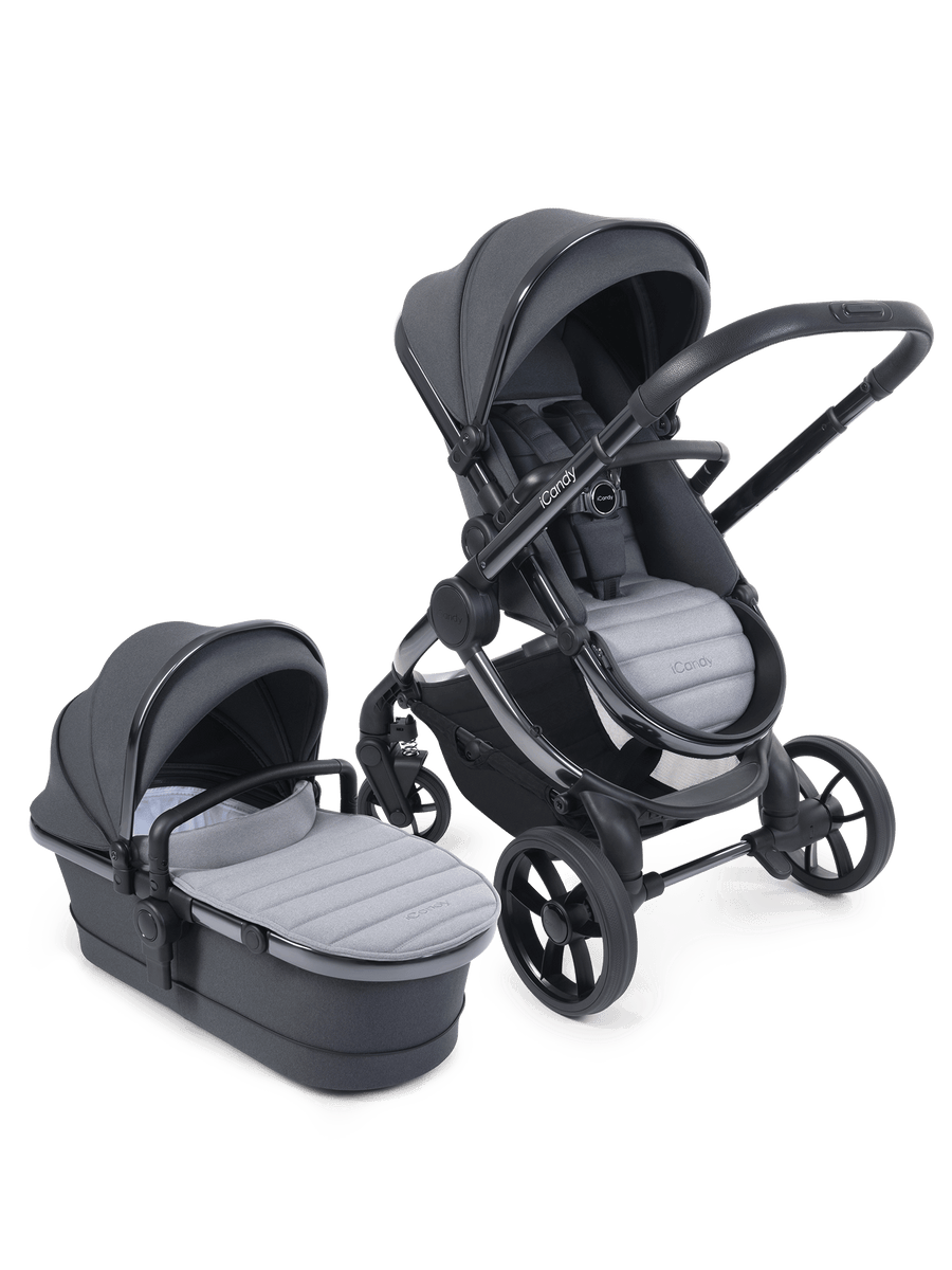 Peach 7 Truffle Pushchair and Carrycot