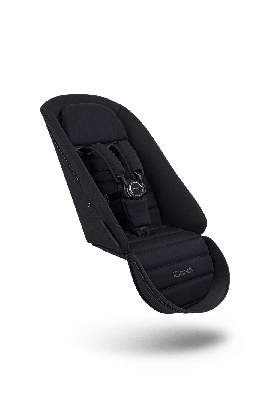 Peach 7 Black 2nd Seat Fabric