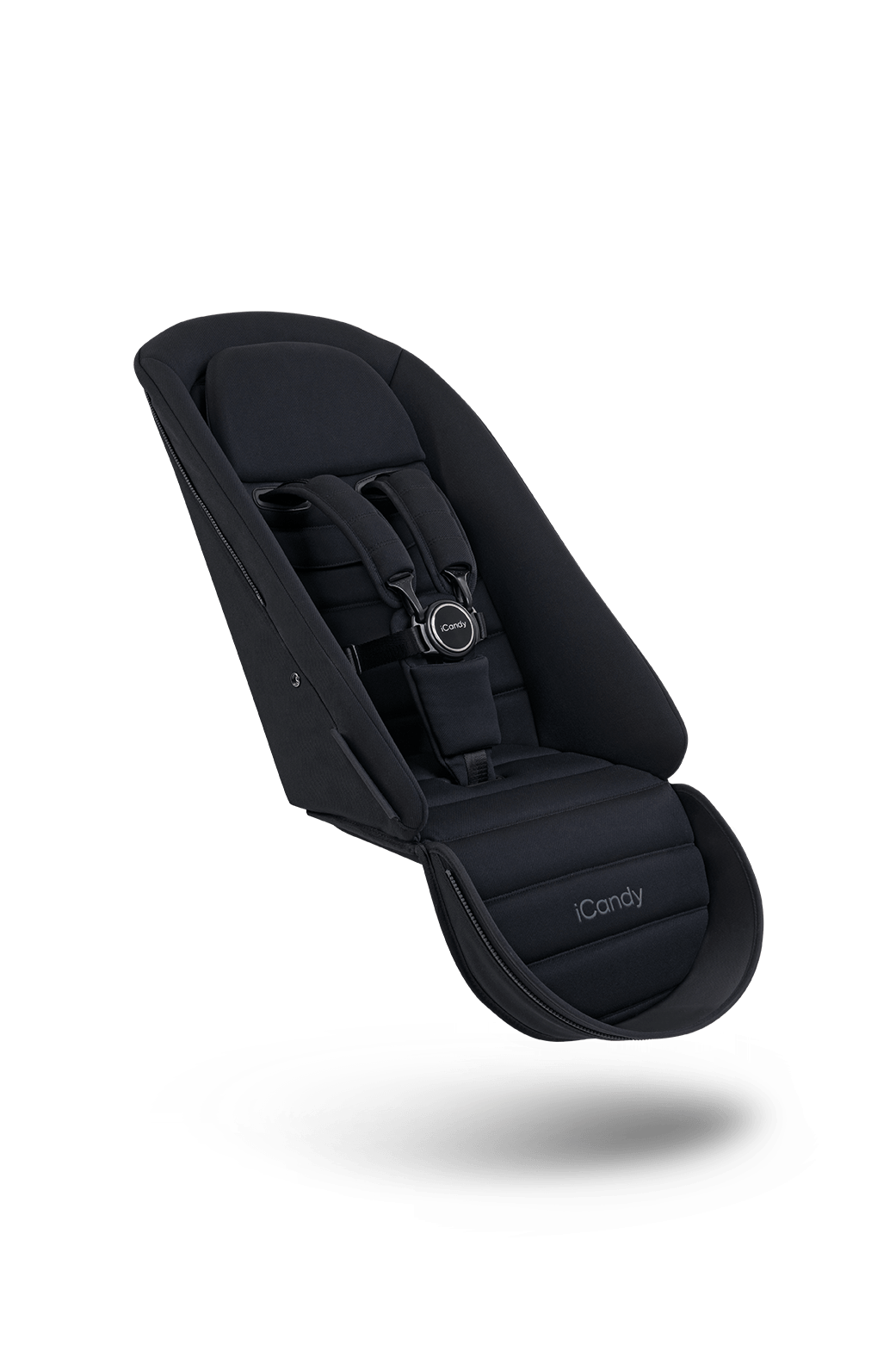 Peach 7 Black 2nd Seat Fabric