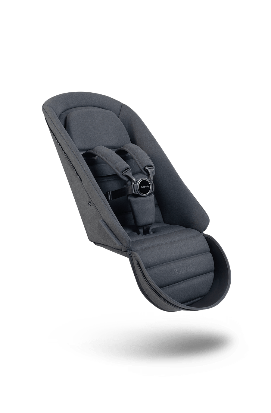 Peach 7 Dark Grey 2nd Seat Fabric