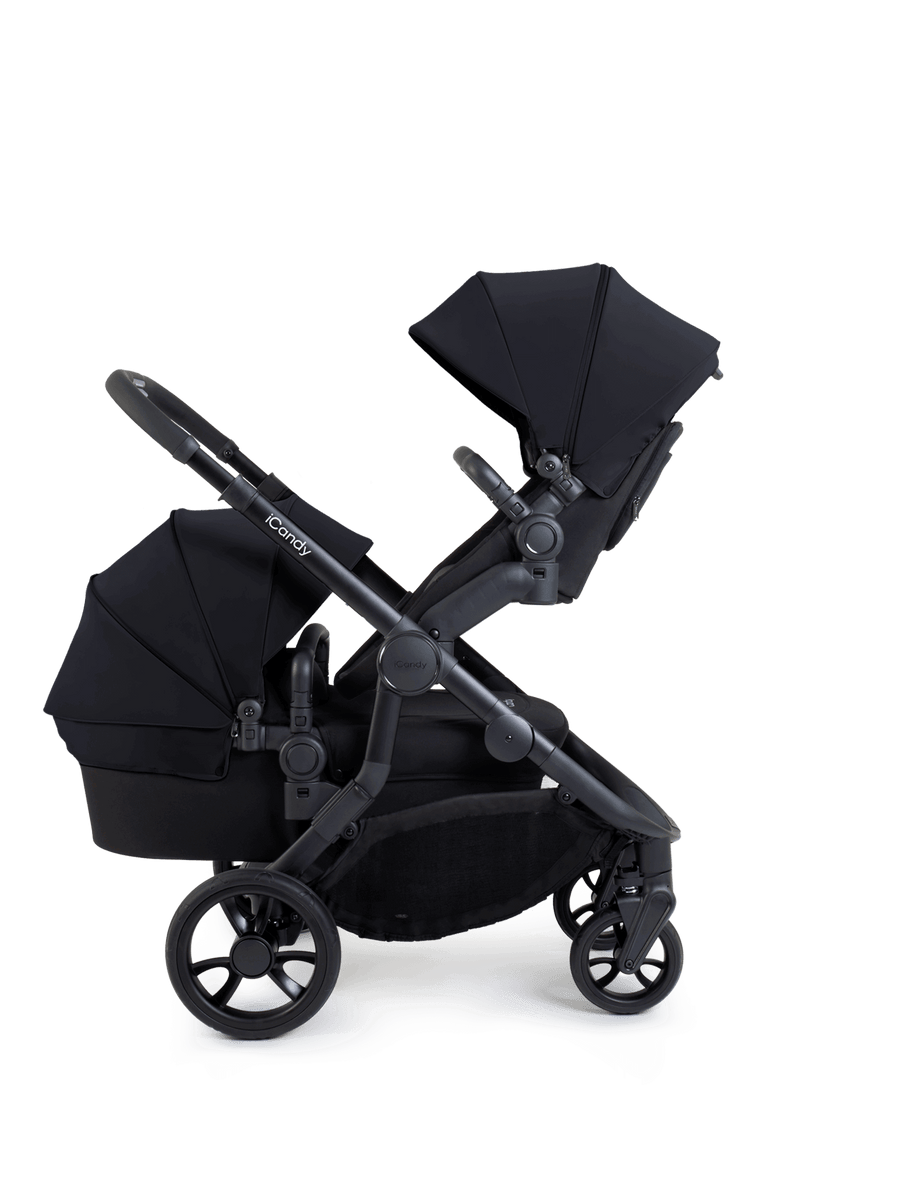 Orange 4 Black Edition Pushchair and Carrycot