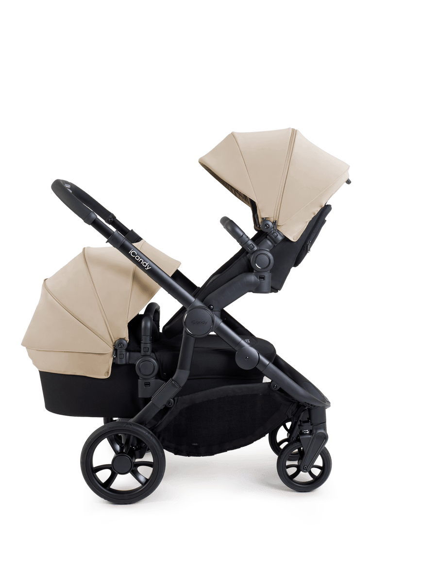 Orange 4 Latte Pushchair Bundle