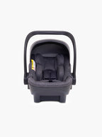 Peach 7 Dark Grey Pushchair and Carrycot - Complete Car Seat Bundle