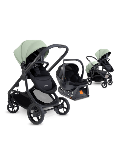 Orange 4 Pistachio Travel System & Car Seat