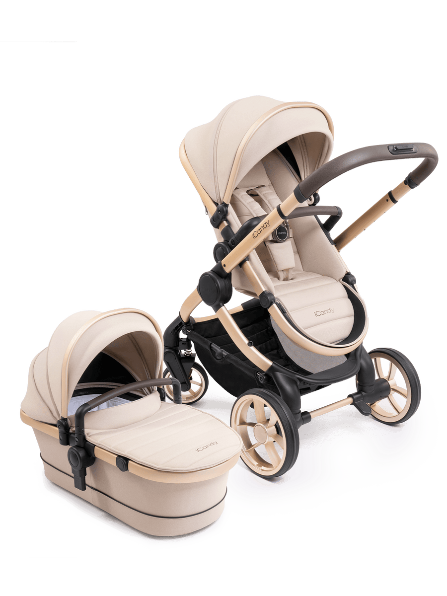 Peach 7 Pushchair and Carrycot in Biscotti - iCandy – iCandy World
